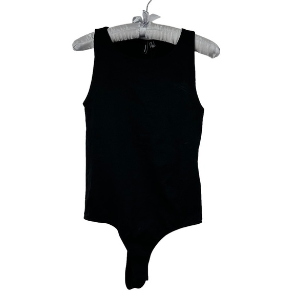 NEW VERO MODA Mazikeen Sleeveless Thong Bodysuit In Black Size Small - Picture 3 of 7